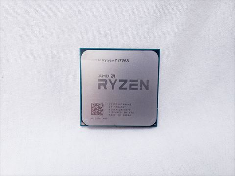 Ryzen 7 1700X バルク (8core 16thread/3.4GHz/3.8GHz/L2 512KB x8/L3 16MB/TDP95W) 各サイトで併売につき売切れのさいはご容赦願います。