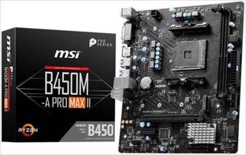 B450M-A PRO MAX II 各サイトで併売につき売切れのさいはご容赦願います。