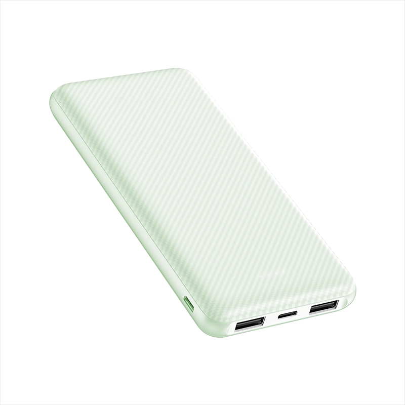 ABS-AS100-GR 安心の2年保証高品質10000mAｈモバイルバッテリー
