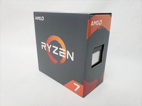 Ryzen 7 1800X BOX (8core 16thread/3.6GHz/4.0GHz/L2 512KB x8/L3 16MB/TDP95W) 各サイトで併売につき売切れのさいはご容赦願います。