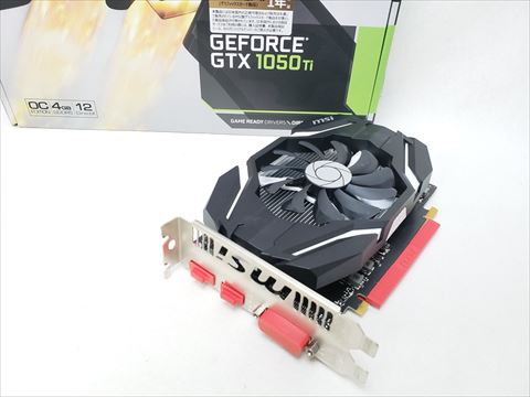 GeForce GTX 1050 Ti 4G OCV1 各サイトで併売につき売切れのさいはご容赦願います。