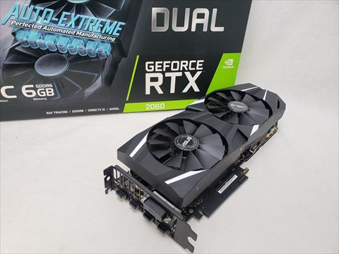 DUAL-RTX2060-O6G 各サイトで併売につき売切れのさいはご容赦願います。
