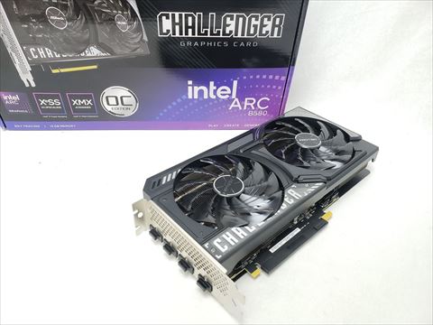 Intel Arc B580 Challenger 12GB OC (B580 CL 12GO) 各サイトで併売につき売切れのさいはご容赦願います。