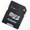 MicroSD→SD変換アダプター(ミニケース入り) バルク ☆2個まで￥250クリックポスト対応可能！