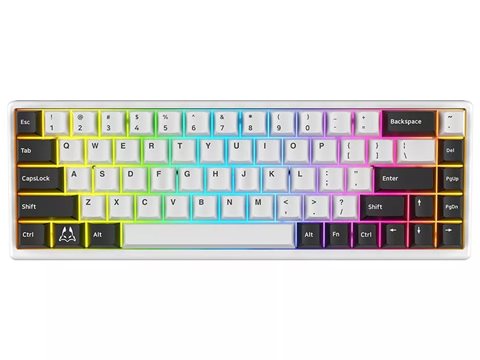 Polar 65+ White Panda Fuji+ Gateron Mag Switch HE Magnetic Gaming Keyboard as-polar-65-plus-white-panda-fpgm