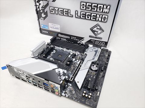 B550M Steel Legend 各サイトで併売につき売切れのさいはご容赦願います。