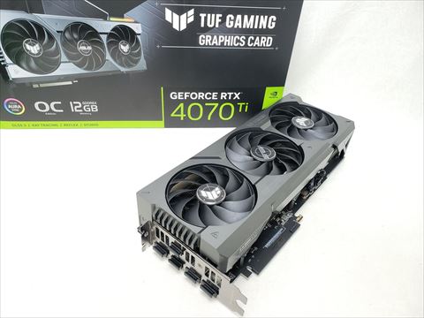 TUF-RTX4070TI-O12G-GAMING 各サイトで併売につき売切れのさいはご容赦願います。