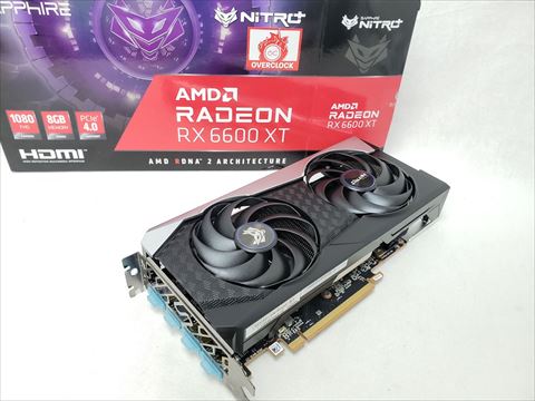 SAP-NITROPRX6600XTOC8GB/11309-01-20G SAPPHIRE NITRO+ Radeon RX 6600 XT GAMING OC 8G GDDR6 各サイトで併売につき売切れのさいはご容赦願います。
