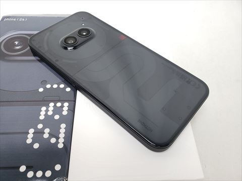 Nothing Phone(2a) 8GB/128GB ブラック 【国内版 SIMFREE】 各サイトで併売につき売切れのさいはご容赦願います。