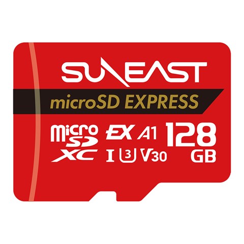 MicroSD Express Card  SE-MSE128G20P1F ☆2個まで￥250クリックポスト対応可能！