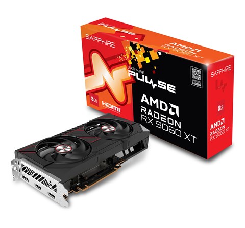 11350-04-20G/AMD SAPPHIRE PULSE Radeon RX 9060 XT GAMING OC 8GB