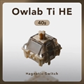 【1個】 Owlab Ti HE Magnitic Switches 40G ☆40個まで￥250クリックポスト対応可能！