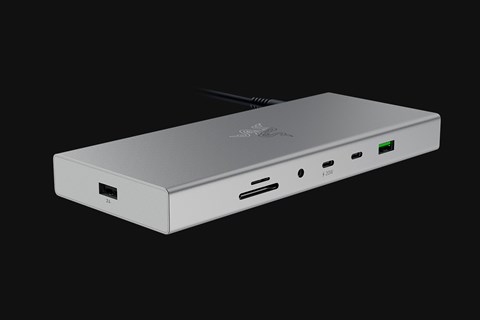 RAZER USB4 DOCK Mercury White RC21-02280200-R3J1