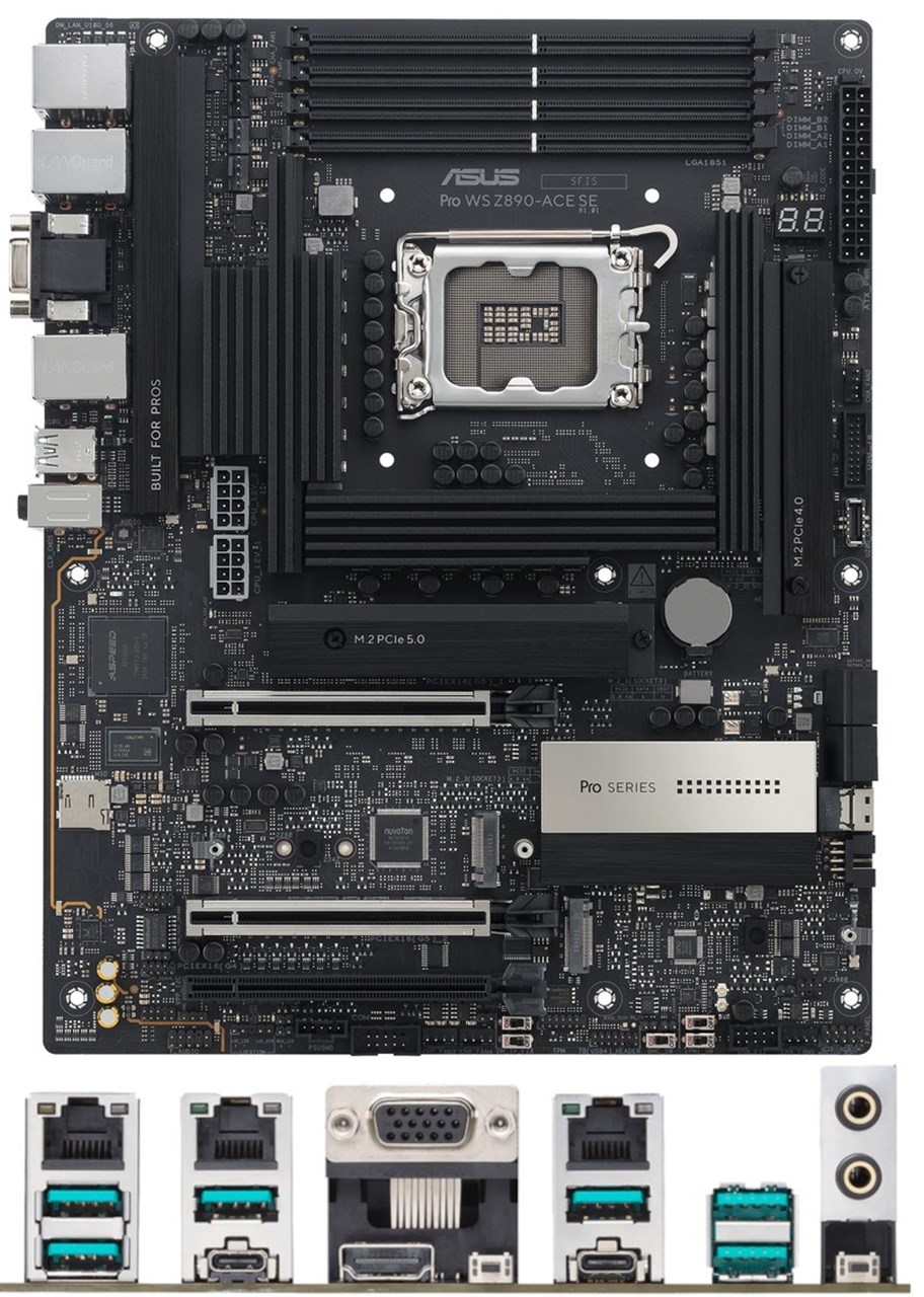 PRO WS Z890-ACE SE | ATX | Intel LGA1851 | マザーボード | PCパーツ