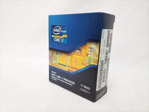 Core i7 3820 BOX (3.60GHz/ターボブースト時3.90GHz/4-core 8-thread/L2 256KBx4/L3 10MB/TDP130W) 各サイトで併売につき売切れのさいはご容赦願います。