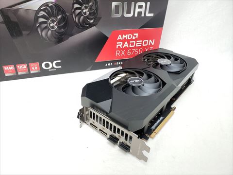 DUAL-RX6750XT-O12G 各サイトで併売につき売切れのさいはご容赦願います。