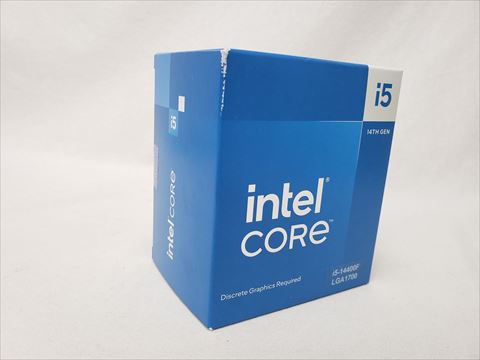 Core i5-14400F BOX 2.5(4.7)/1.8(3.5)GHz/10(6+4)コア 16スレッド/スマートキャッシュ20MB/内蔵グラフィックス非搭載/TDP65W 各サイトで併売につき売切れのさいはご容赦願います。