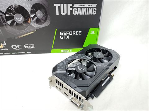TUF-GTX1660TI-O6G-EVO-GAMING 各サイトで併売につき売切れのさいはご容赦願います。