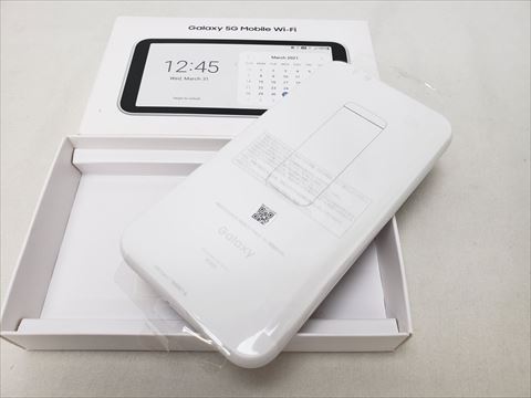 SCR01SWU ホワイト /Galaxy 5G Mobile Wi-Fi 【UQ SIMFREE】 各サイトで併売につき売切れのさいはご容赦願います。