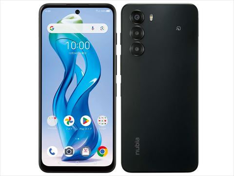 nubia S 5G ブラック /A403ZT 【Y!mobile SIMFREE】 各サイトで併売につき売切れのさいはご容赦願います。