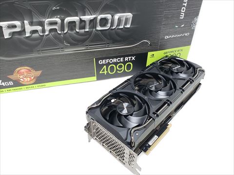 [保証確認] NED4090S19SB-1020P GAINWARD RTX 4090 PHANTOM GS 各サイトで併売につき売切れのさいはご容赦願います。