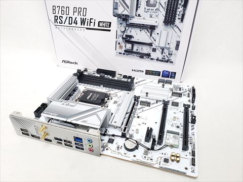 B760 Pro RS/D4 WiFi White 各サイトで併売につき売切れのさいはご容赦願います。