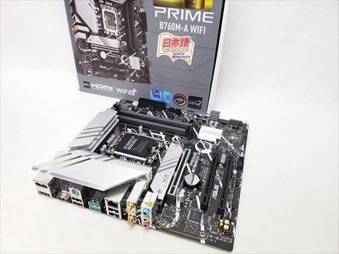 PRIME B760M-A WIFI 各サイトで併売につき売切れのさいはご容赦願います。