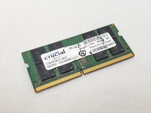 PC4-17000(DDR4 2133) 260Pin S.O.DIMM 8GB 各サイトで併売につき売切れのさいはご容赦願います。