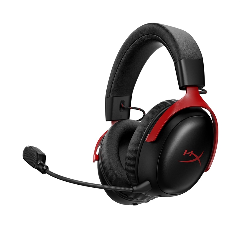 HyperX Cloud III S Wireless (Black/Red) A59Z0AA 6月27日発売