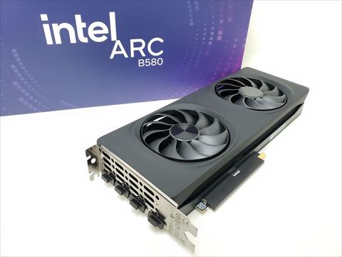 Intel Arc B580 Limited Edition (31P06HB0BA) 各サイトで併売につき売切れのさいはご容赦願います。