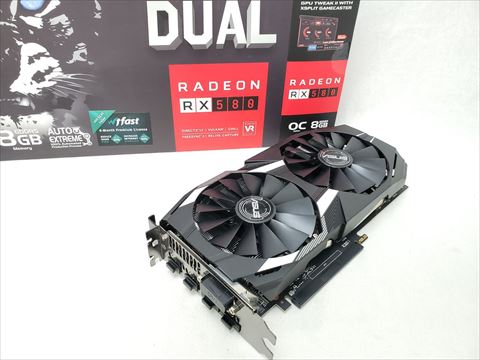 DUAL-RX580-O8G 各サイトで併売につき売切れのさいはご容赦願います。
