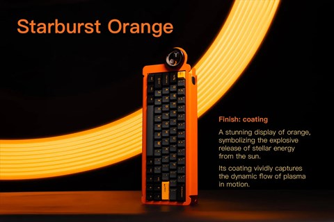 Dry Studio (Angry Miao) ice ring 63 RT Starburst Orange