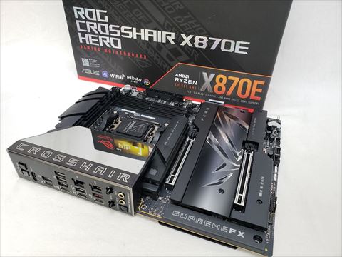ROG CROSSHAIR X870E HERO 各サイトで併売につき売切れのさいはご容赦願います。