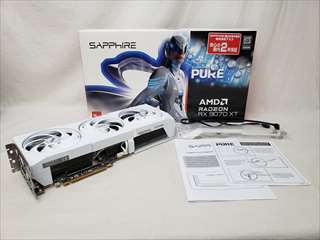 [保証確認] PURERX9070XT16GB/11348-02-20G SAPPHIRE PURE Radeon RX 9070 XT GAMING OC 16GB 各サイトで併売につき売切れのさいはご容赦願います。