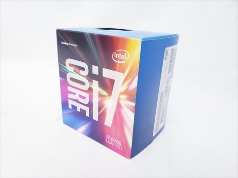 Core i7-6700 BOX (3.40GHz/ターボブースト時4.00GHz/4-core 8-thread/Total Cache 8MB/TDP65W/HD Graphics 530) 各サイトで併売につき売切れのさいはご容赦願います。