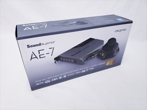 Sound Blaster AE-7 各サイトで併売につき売切れのさいはご容赦願います。