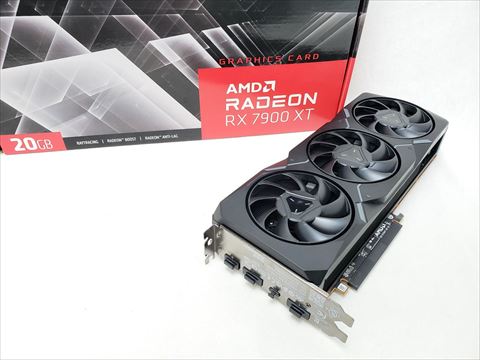 Radeon RX7900XT 20GB 各サイトで併売につき売切れのさいはご容赦願います。