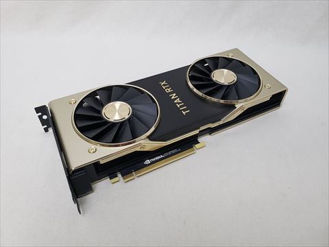 NVIDIA Titan RTX 24GB /PCI-E 各サイトで併売につき売切れのさいはご容赦願います。