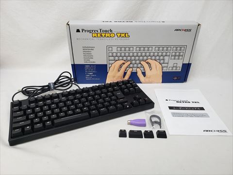 ProgresTouch RETRO TKL AS-KBPD91/SRBKN 各サイトで併売につき売切れのさいはご容赦願います。