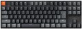 K8X-A1Z-JIS K8 Version 2 QMK ワイヤレスカスタム・メカニカルキーボード - WHITE LED - JIS配列  / Keychron Superスイッチ赤軸 / PBTダブルショットキーキャップ
