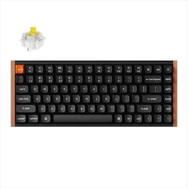 K2M-G9W-US K2 Max スペシャルエディション QMK ワイヤレス カスタム・メカニカルキーボード - WHITE LED - US配列  / Keychron K Proサイレントスイッチバナナ軸（静音スイッチ）