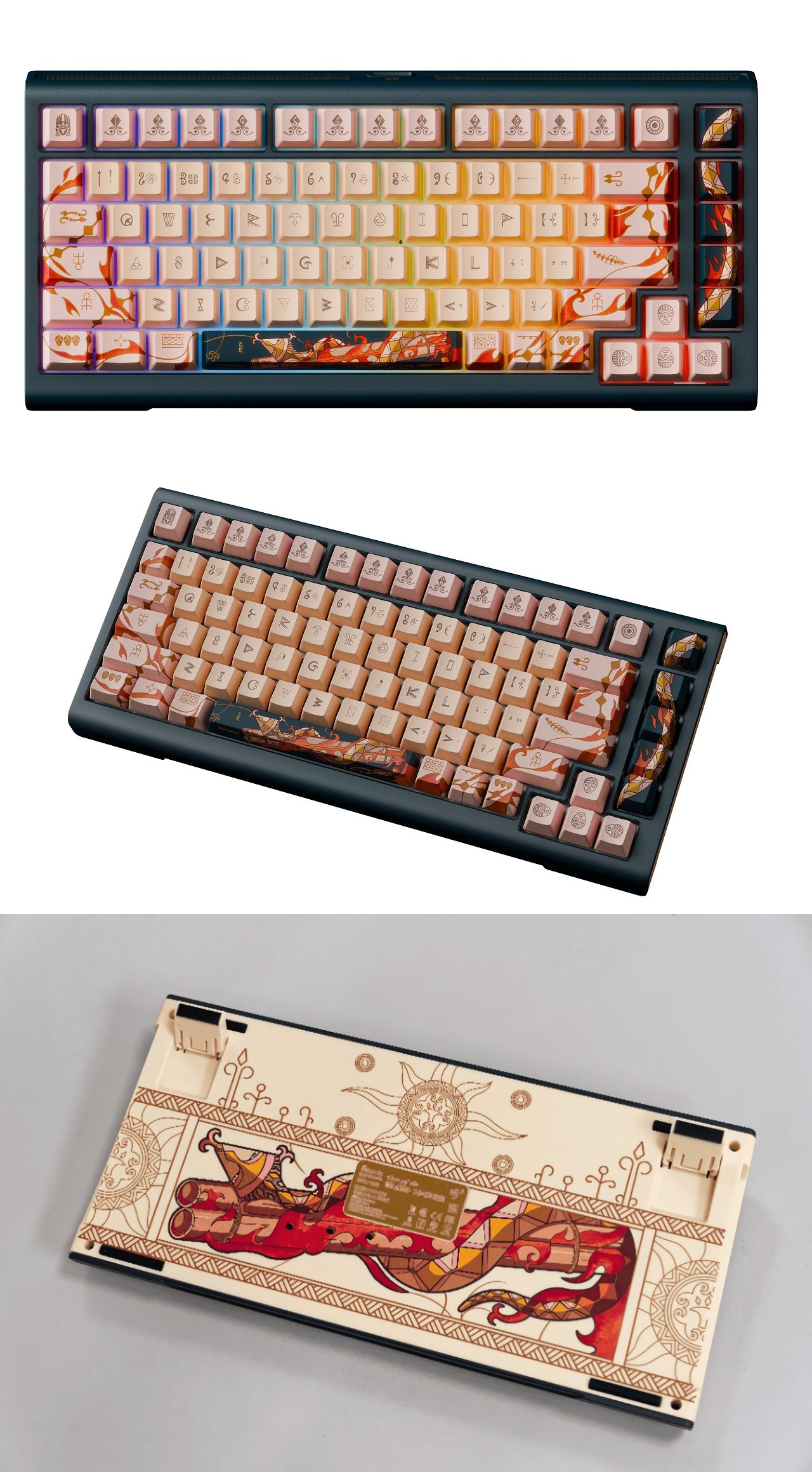 キーボード osume keycaps year of the tiger osume keycaps year of