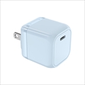 FUSB-ACG201CBL PD対応 GaN搭載Type-C AC充電器20W スターシーブルー