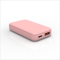 FUSB-ACG202UCPK PD対応 GaN搭載Type-C＆Aポート スリムAC充電器20W パステルピンク