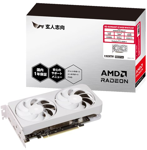 RD-RX9060XT-E16GB/WHITE/DF