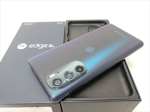 motorola edge 30 pro （8GB/128GB） コスモブルー /XT2201-1 【国内版 SIMFREE】 各サイトで併売につき売切れのさいはご容赦願います。