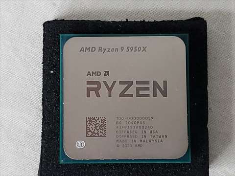 Ryzen 9 5950X バルク (16C32T/3.4GHz（4.9）/105W/L3 Cache 64MB) 各サイトで併売につき売切れのさいはご容赦願います。
