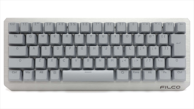 Majestouch LUCE60 CHERRY MX2A RGBスピードシルバー軸 日本語配列 FKBL65MSS/SG 7月2日発売