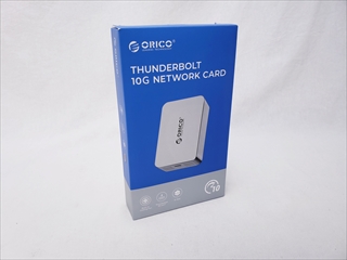 ORICO Thunderbolt 3 10GbE Ethernet Adapter 10gbps 各サイトで併売につき売切れのさいはご容赦願います。
