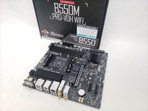 B550M PRO-VDH WIFI 各サイトで併売につき売切れのさいはご容赦願います。